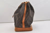 Authentic Louis Vuitton Monogram Noe Shoulder Drawstring Bag M42224 LV 4246J