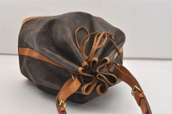 Authentic Louis Vuitton Monogram Noe Shoulder Drawstring Bag M42224 LV 4246J
