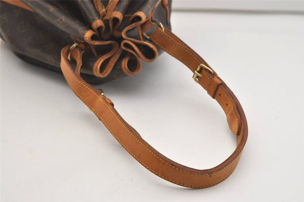 Authentic Louis Vuitton Monogram Noe Shoulder Drawstring Bag M42224 LV 4246J