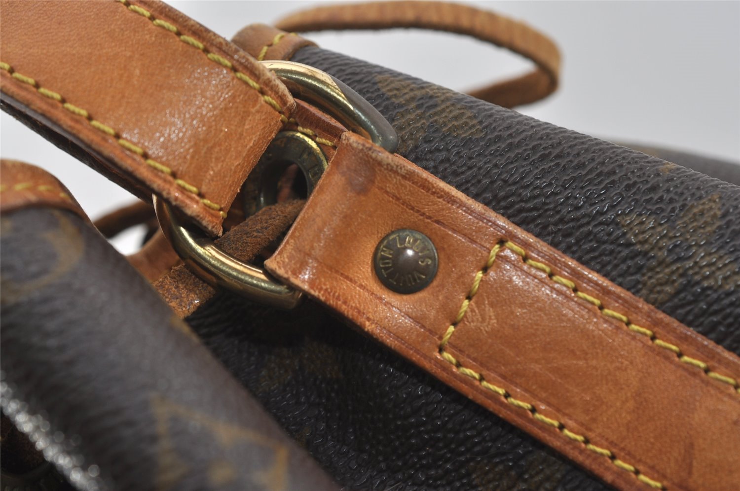 Authentic Louis Vuitton Monogram Noe Shoulder Drawstring Bag M42224 LV 4246J