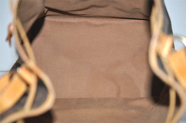 Authentic Louis Vuitton Monogram Noe Shoulder Drawstring Bag M42224 LV 4246J