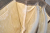 Authentic GUCCI Vintage Shoulder Cross Body Bag Purse GG PVC Leather Brown 4246K