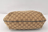 Authentic GUCCI Shoulder Cross Body Bag GG Canvas Leather 181092 Brown 4247K