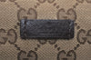 Authentic GUCCI Shoulder Cross Body Bag GG Canvas Leather 181092 Brown 4247K
