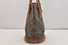 Authentic Louis Vuitton Monogram Bucket PM Shoulder Tote Bag M42238 Junk 4249J