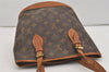 Authentic Louis Vuitton Monogram Bucket PM Shoulder Tote Bag M42238 Junk 4249J