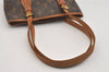 Authentic Louis Vuitton Monogram Bucket PM Shoulder Tote Bag M42238 Junk 4249J