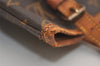 Authentic Louis Vuitton Monogram Bucket PM Shoulder Tote Bag M42238 Junk 4249J