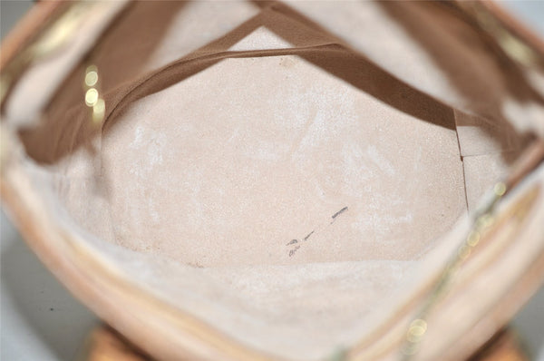 Authentic Louis Vuitton Monogram Bucket PM Shoulder Tote Bag M42238 Junk 4249J