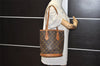 Authentic Louis Vuitton Monogram Bucket PM Shoulder Tote Bag M42238 Junk 4249J
