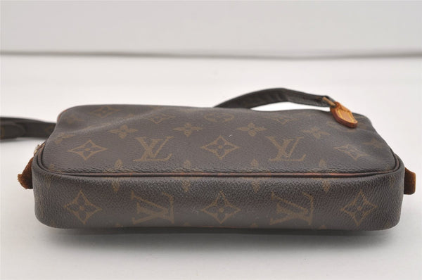 Auth Louis Vuitton Monogram Marly Bandouliere Shoulder Cross Bag M51828 LV 4250J