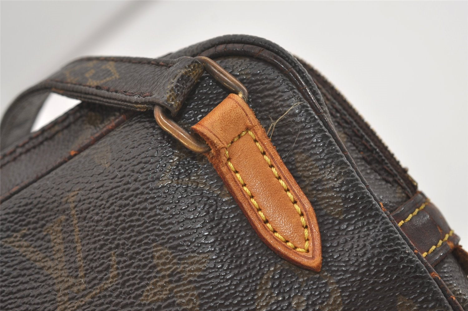 Auth Louis Vuitton Monogram Marly Bandouliere Shoulder Cross Bag M51828 LV 4250J