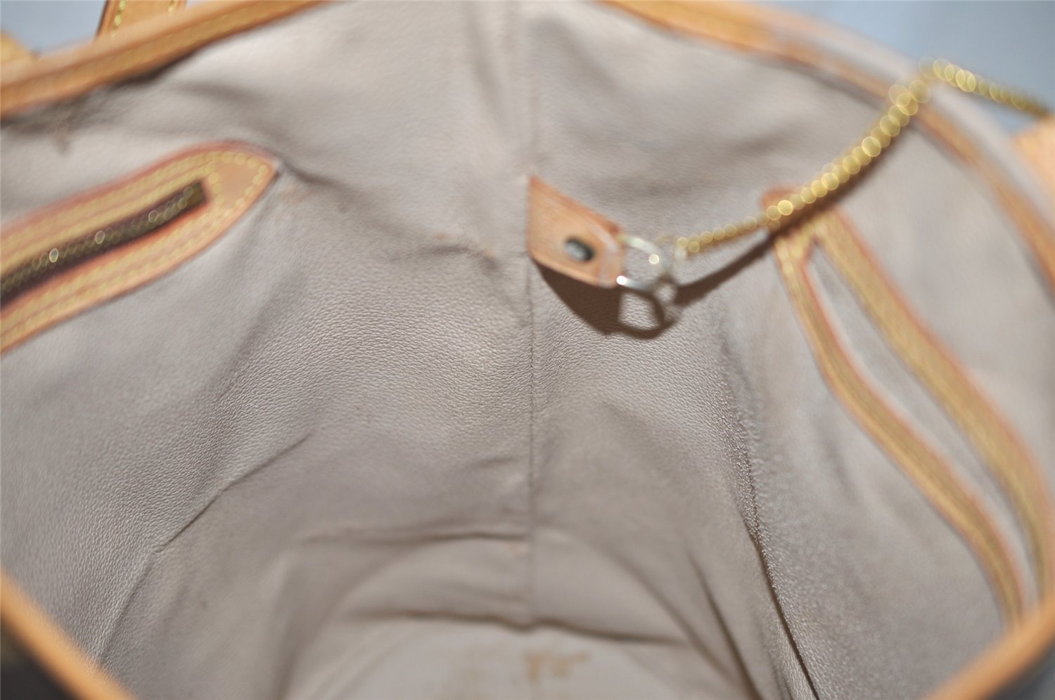 Authentic Louis Vuitton Monogram Bucket GM Shoulder Tote Bag M42236 LV 4251I