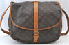 Authentic Louis Vuitton Monogram Saumur 35 Shoulder Cross Bag M42254 LV 4252I