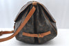 Authentic Louis Vuitton Monogram Saumur 35 Shoulder Cross Bag M42254 LV 4252I