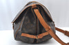 Authentic Louis Vuitton Monogram Saumur 35 Shoulder Cross Bag M42254 LV 4252I