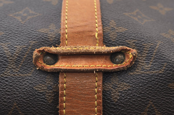 Authentic Louis Vuitton Monogram Saumur 35 Shoulder Cross Bag M42254 LV 4252I