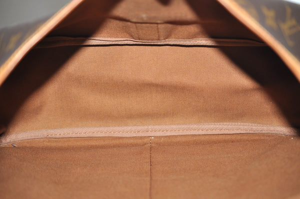 Authentic Louis Vuitton Monogram Saumur 35 Shoulder Cross Bag M42254 LV 4252I