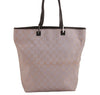 Authentic GUCCI Vintage Shoulder Tote Bag GG Canvas Leather 31243 Pink 4252J