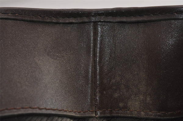 Authentic GUCCI Vintage Shoulder Tote Bag GG Canvas Leather 31243 Pink 4252J