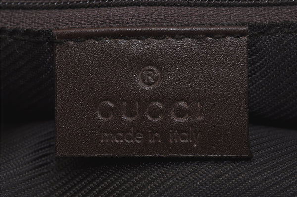 Authentic GUCCI Vintage Shoulder Tote Bag GG Canvas Leather 31243 Pink 4252J