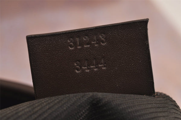 Authentic GUCCI Vintage Shoulder Tote Bag GG Canvas Leather 31243 Pink 4252J