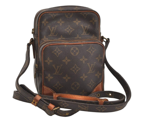 Authentic Louis Vuitton Monogram Amazone Shoulder Cross Bag M45236 Junk 4255J