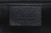 Authentic GUCCI GG Imprime Shoulder Cross Bag GG PVC Leather 201538 Black 4256I