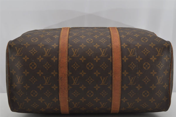 Authentic Louis Vuitton Monogram Sac Souple 45 Hand Boston Bag Old Model 4256J