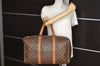 Authentic Louis Vuitton Monogram Sac Souple 45 Hand Boston Bag Old Model 4256J