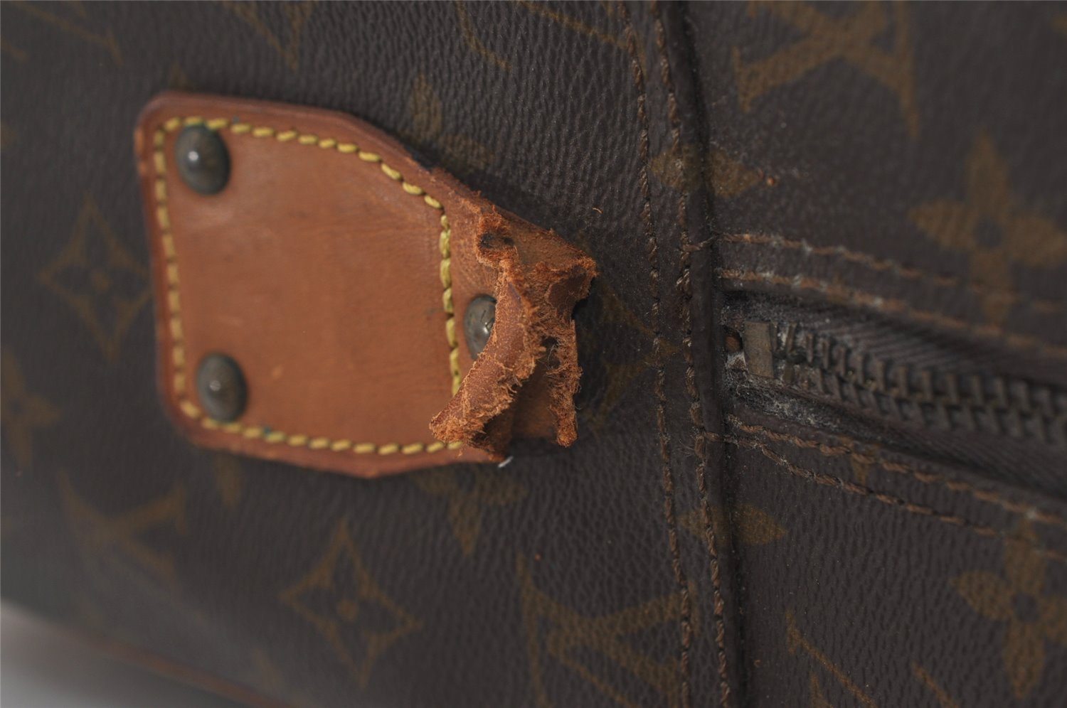 Auth Louis Vuitton Monogram Grand Marceau Shoulder Bag Old Model Junk 4257J