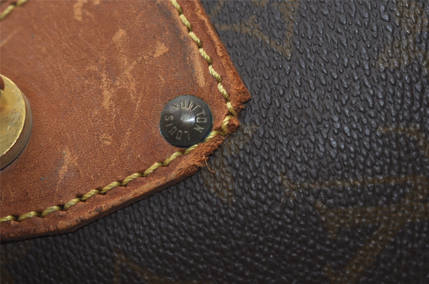 Auth Louis Vuitton Monogram Grand Marceau Shoulder Bag Old Model Junk 4257J