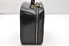 Authentic GUCCI Bamboo 2way Hand Shoulder Bag Purse Enamel Black Junk 4259K