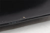 Authentic GUCCI Bamboo 2way Hand Shoulder Bag Purse Enamel Black Junk 4259K