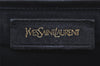 Authentic YVES SAINT LAURENT Cabas Shyc 2Way Tote Bag Leather 297957 Black 4260I