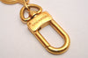 Authentic Louis Vuitton Charm Key Chain Anokre Gold M62698 LV 4260J