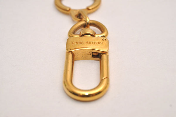 Authentic Louis Vuitton Charm Key Chain Anokre Gold M62698 LV 4260J