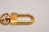 Authentic Louis Vuitton Charm Key Chain Anokre Gold M62698 LV 4260J