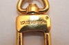 Authentic Louis Vuitton Charm Key Chain Anokre Gold M62698 LV 4260J