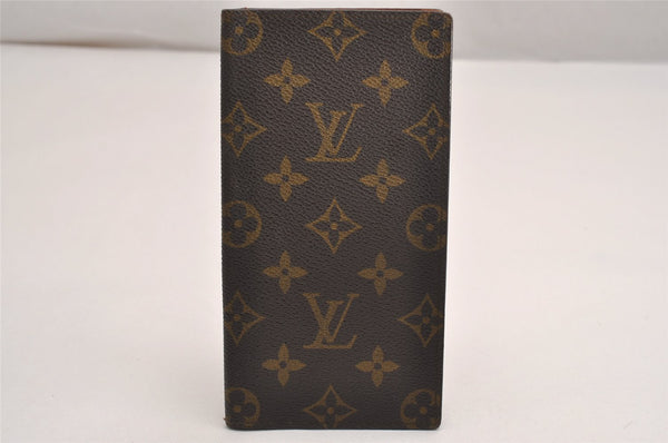 Auth Louis Vuitton Monogram Agenda Horizontal Notebook Cover R20008 LV 4264J