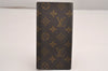 Auth Louis Vuitton Monogram Agenda Horizontal Notebook Cover R20008 LV 4264J
