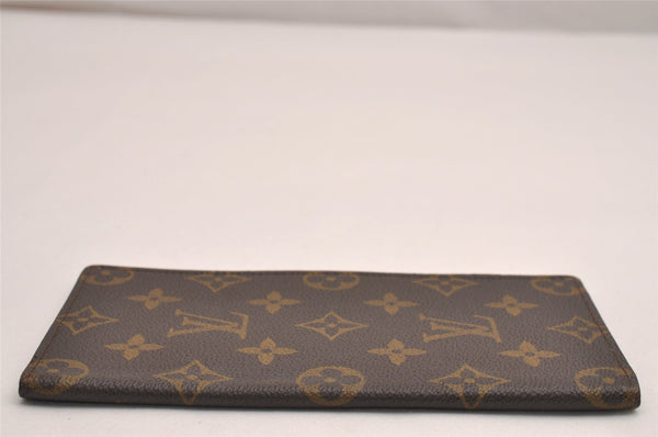 Auth Louis Vuitton Monogram Agenda Horizontal Notebook Cover R20008 LV 4264J