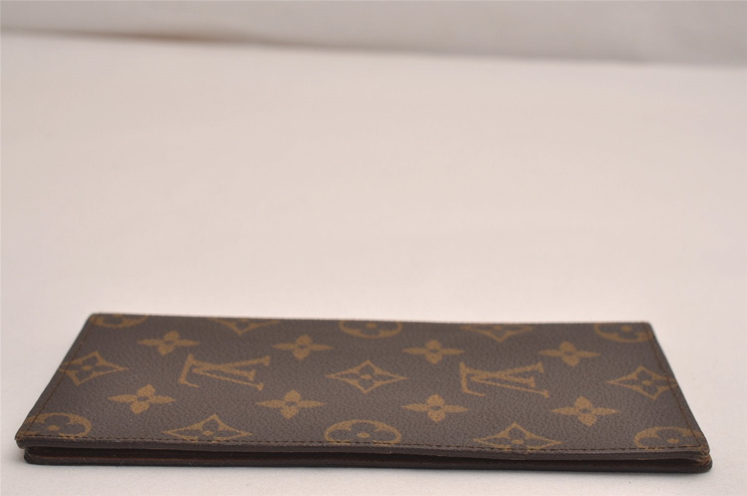 Auth Louis Vuitton Monogram Agenda Horizontal Notebook Cover R20008 LV 4264J