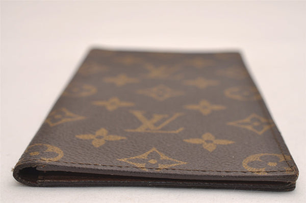Auth Louis Vuitton Monogram Agenda Horizontal Notebook Cover R20008 LV 4264J
