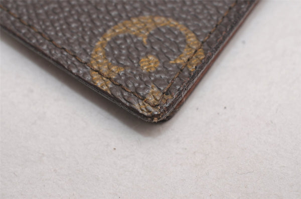 Auth Louis Vuitton Monogram Agenda Horizontal Notebook Cover R20008 LV 4264J