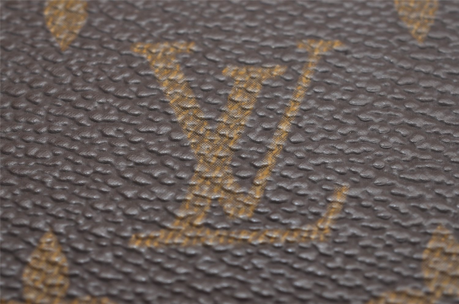 Auth Louis Vuitton Monogram Agenda Horizontal Notebook Cover R20008 LV 4264J