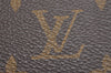 Auth Louis Vuitton Monogram Agenda Horizontal Notebook Cover R20008 LV 4264J