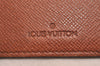 Auth Louis Vuitton Monogram Agenda Horizontal Notebook Cover R20008 LV 4264J