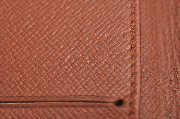 Auth Louis Vuitton Monogram Agenda Horizontal Notebook Cover R20008 LV 4264J