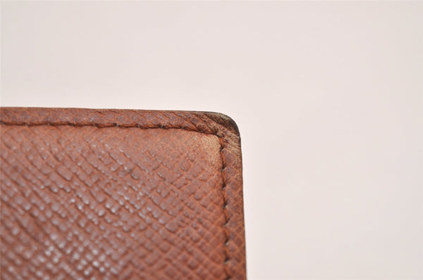 Auth Louis Vuitton Monogram Agenda Horizontal Notebook Cover R20008 LV 4264J